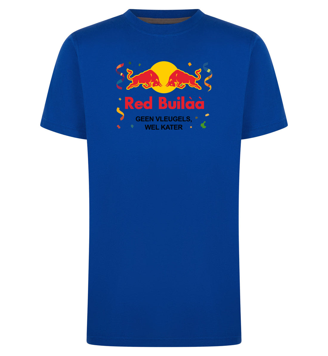 Red Buil T-Shirt – blauw