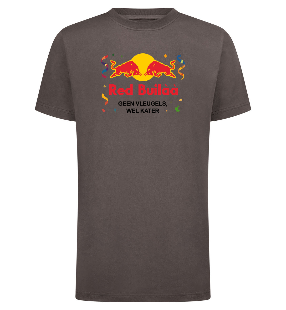 Red Buil T-Shirt – grijs