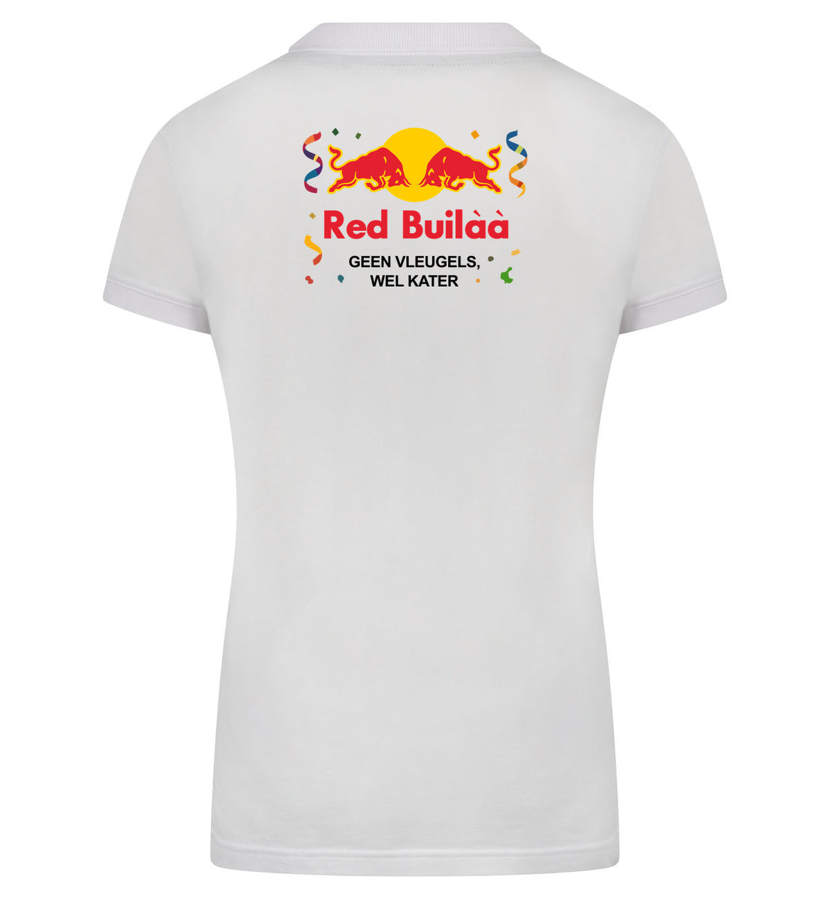 Red Buil Polo dames – wit