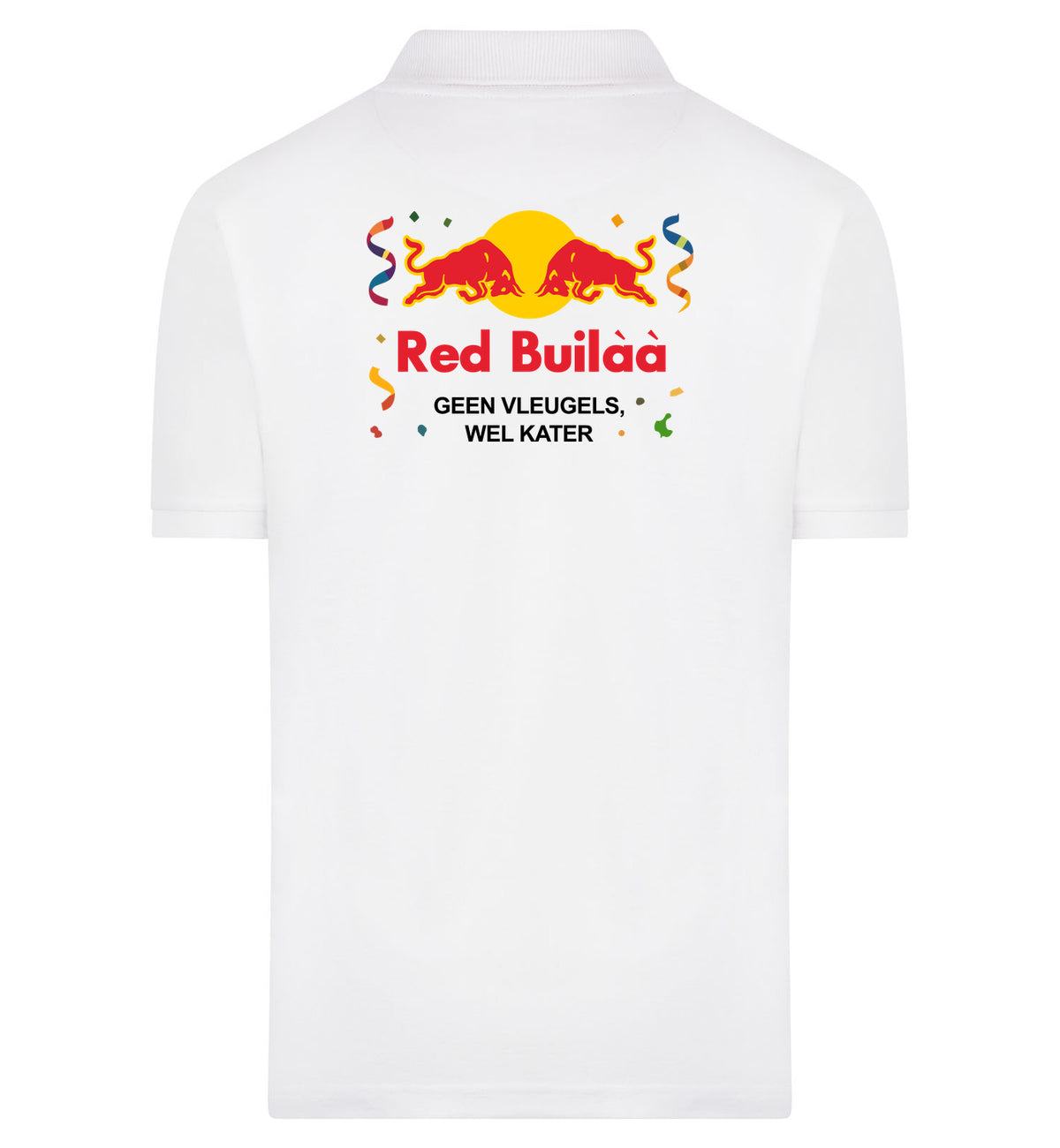 Red Buil Polo – wit