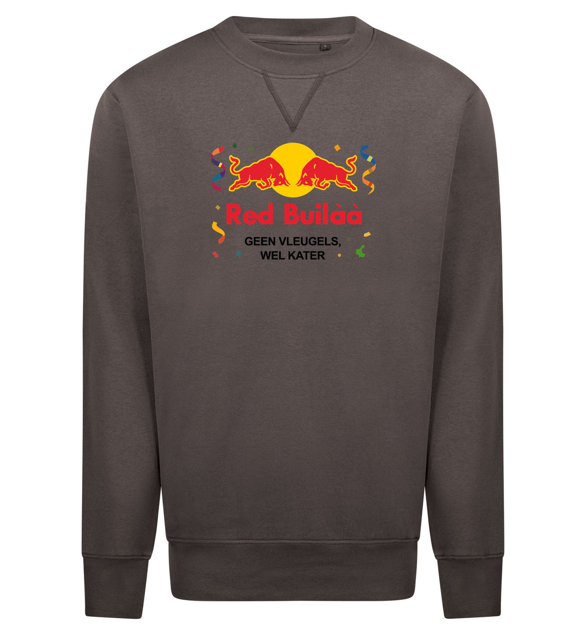 Red Buil Sweater – grijs