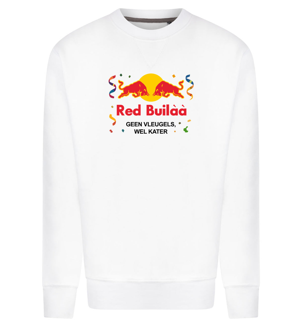Red Buil Sweater – wit
