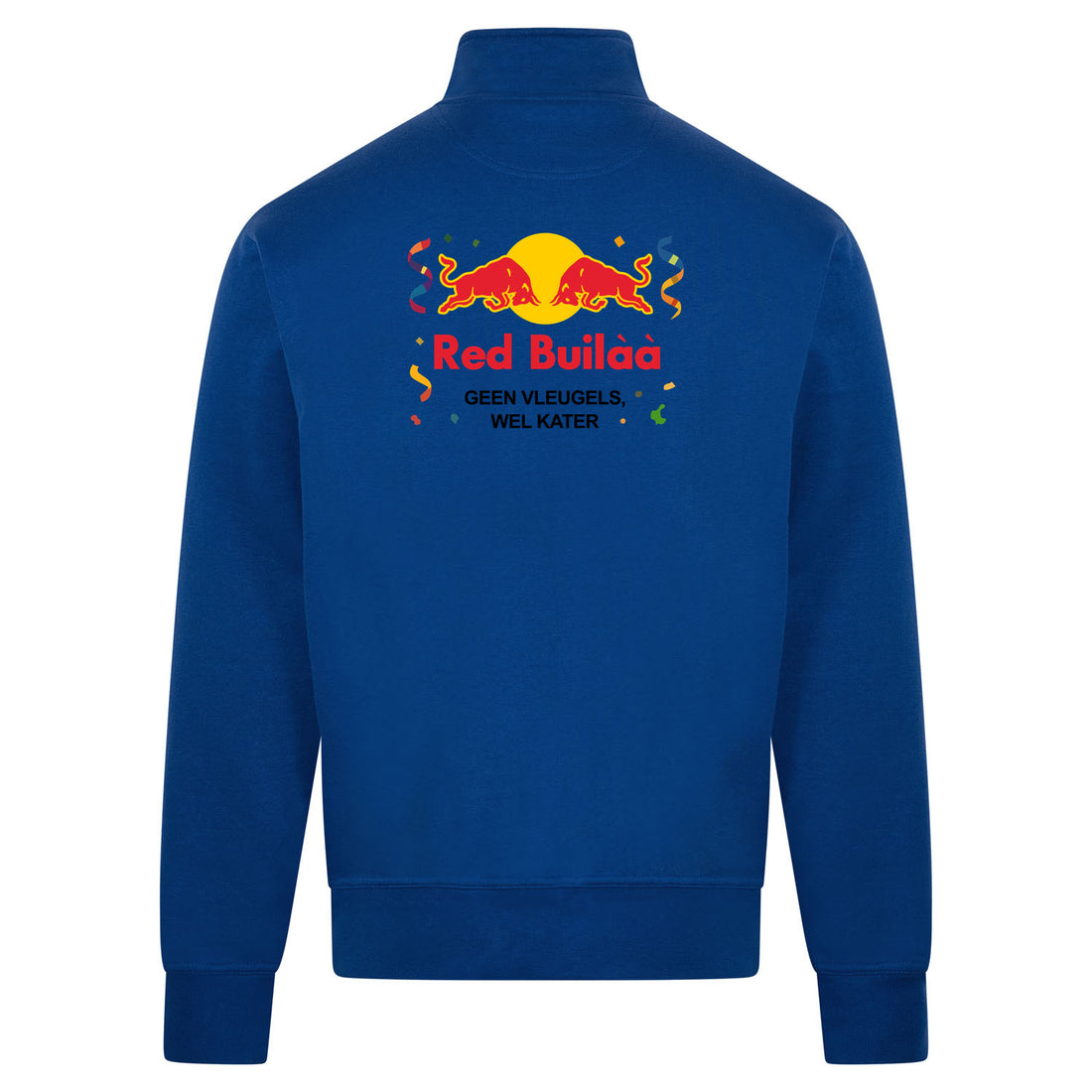 Red Buil Sweatvest – wit – back