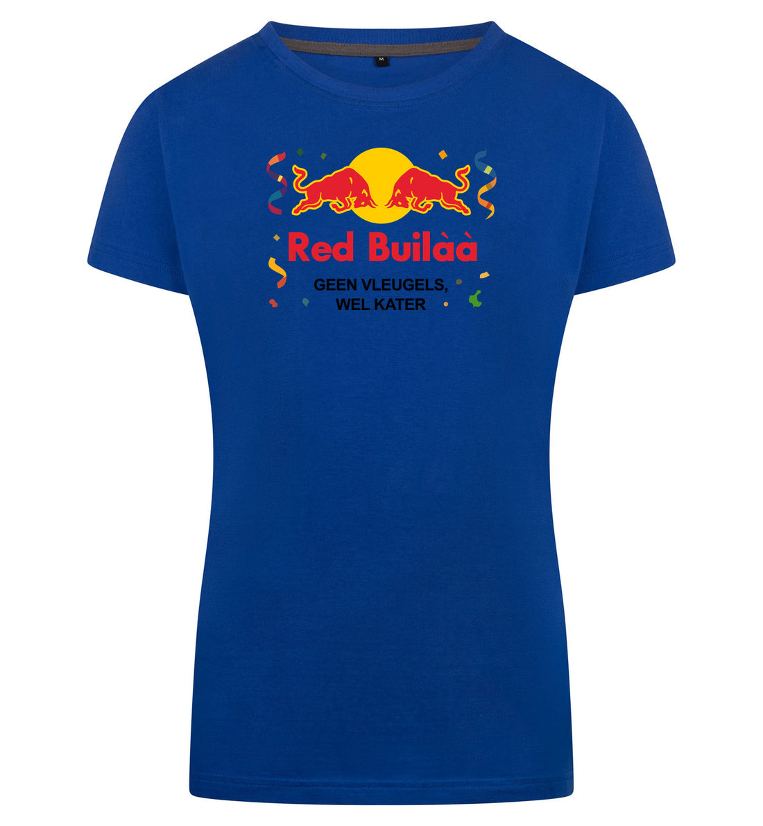 Red Buil T-Shirt Dames – wit