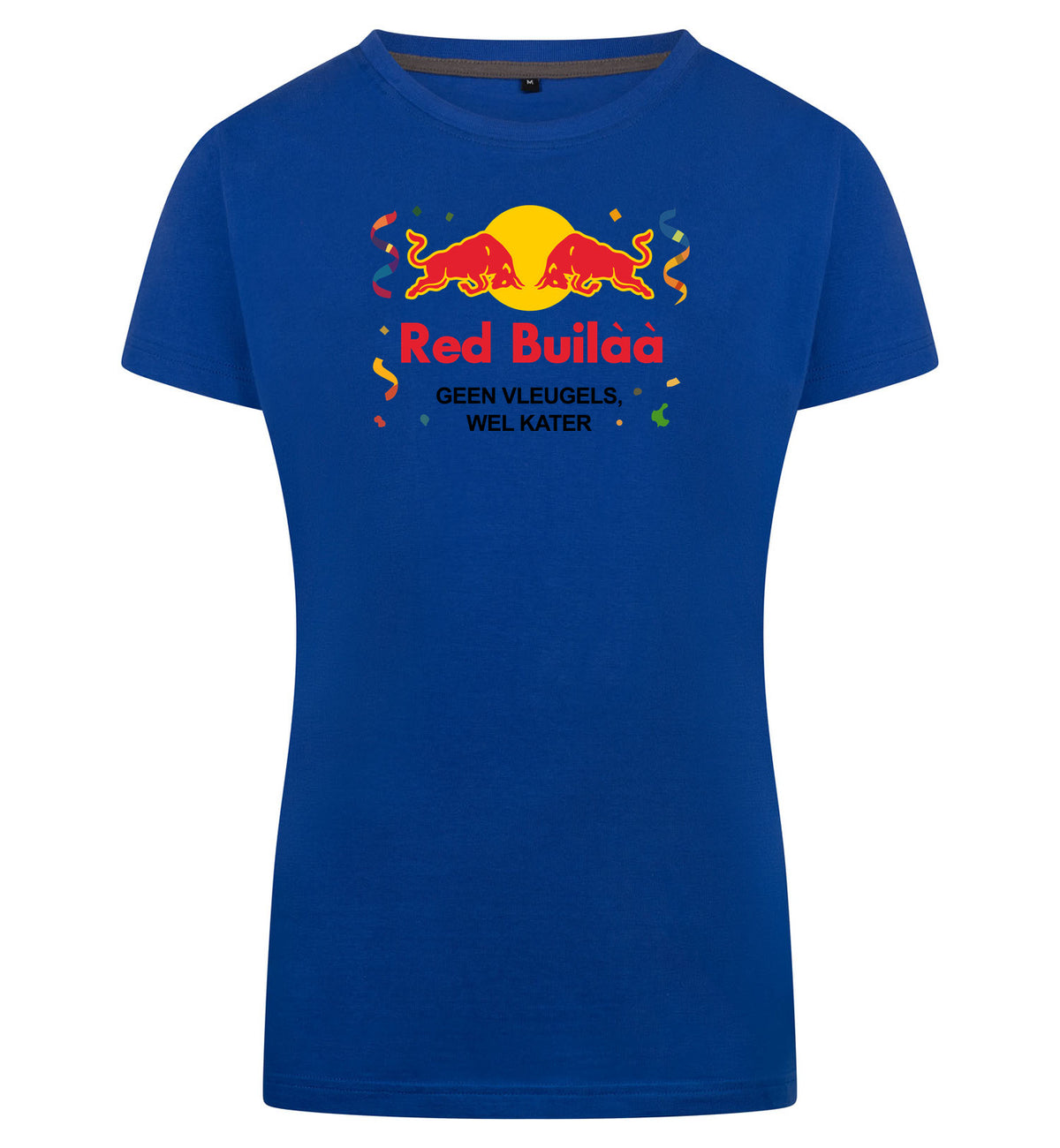 Red Buil T-Shirt Dames – blauw