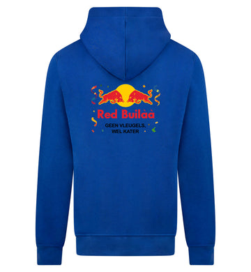 Red Buil Hoodie met rits – blauw