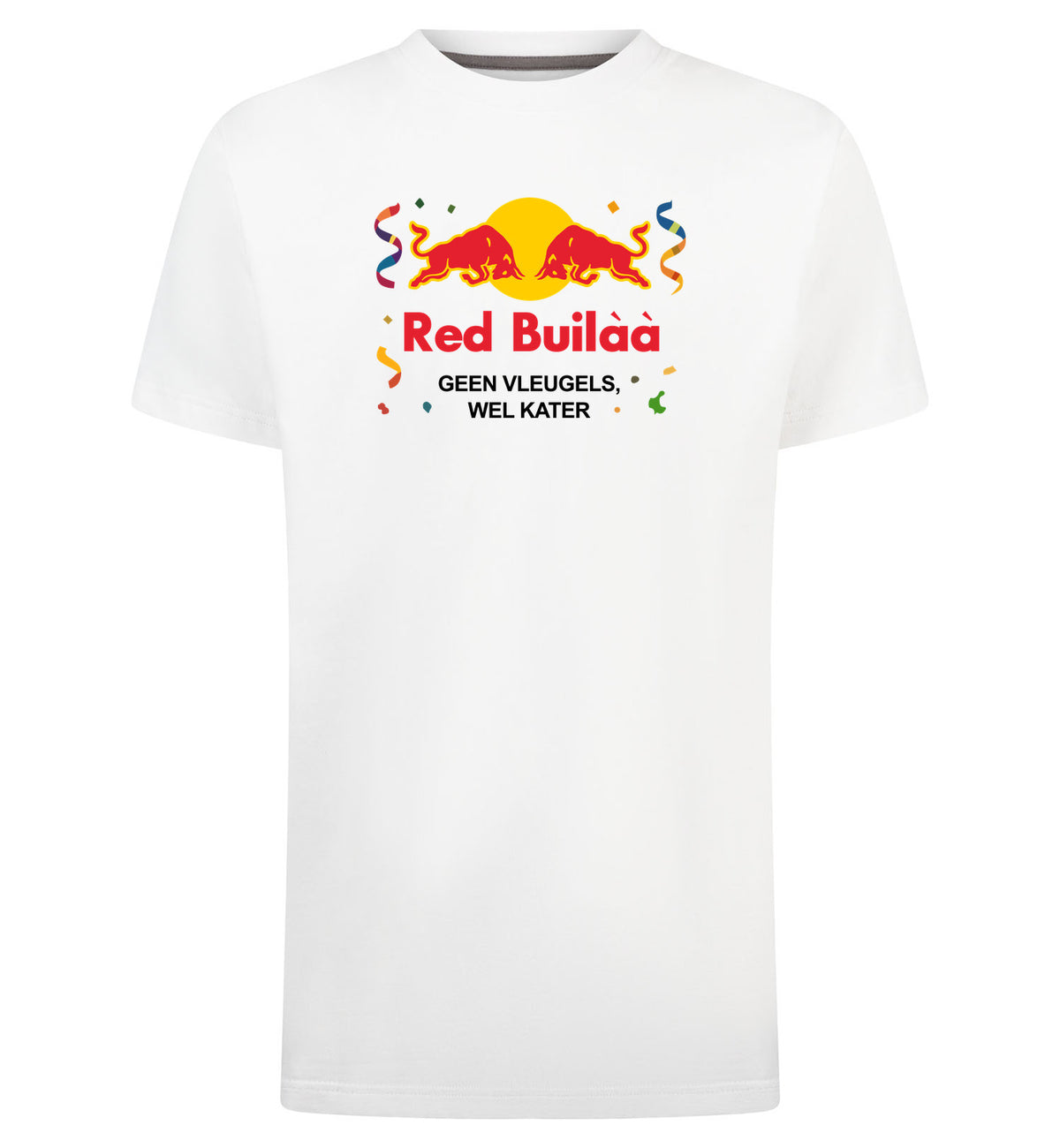 Red Buil T-Shirt – wit