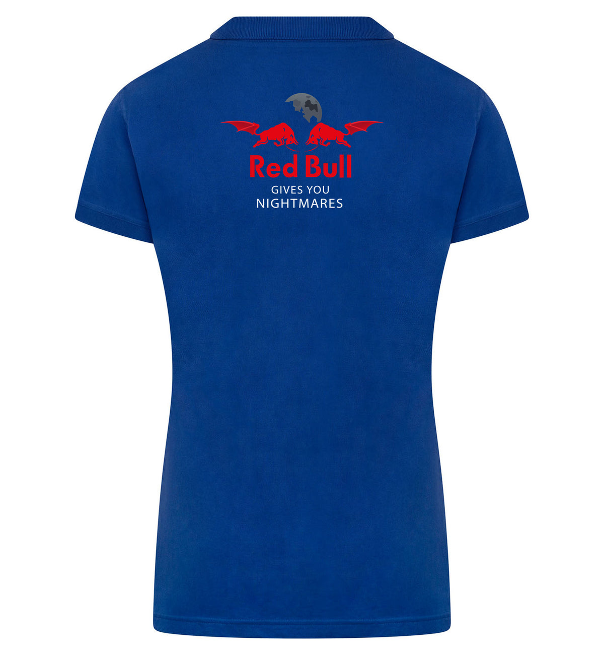 Red Bull Gives You Nightmares Polo dames – blauw