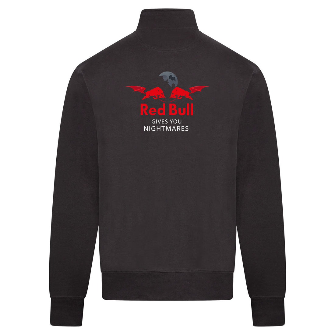 Red Bull Gives You Nightmares Sweatvest – antraciet – back