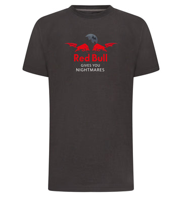 Red Bull Gives You Nightmares T-Shirt – antraciet