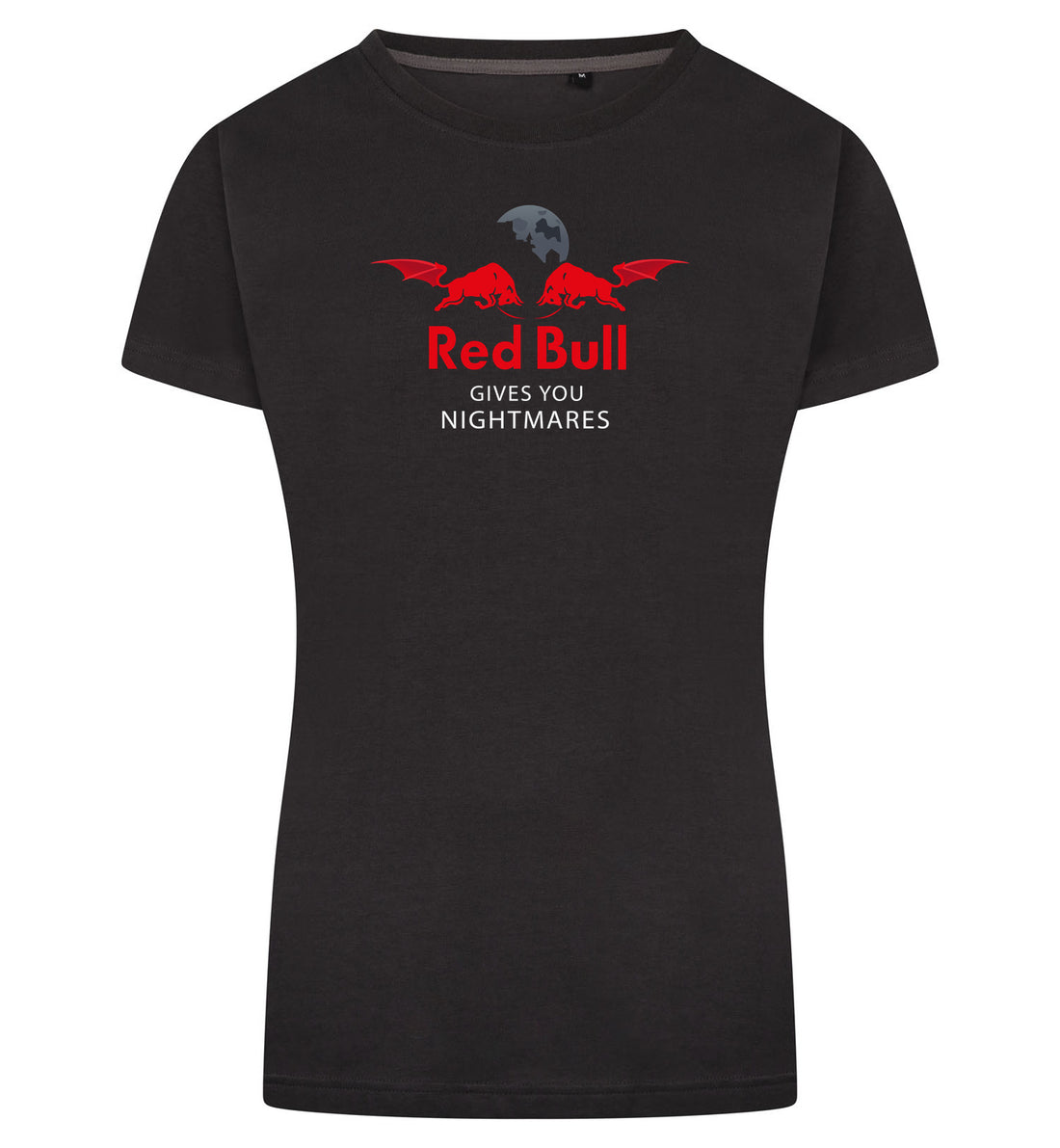 Red Bull Gives You Nightmares T-Shirt Dames – antraciet