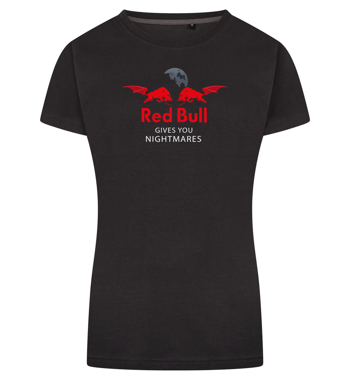 Red Bull Gives You Nightmares T-Shirt Dames – antraciet