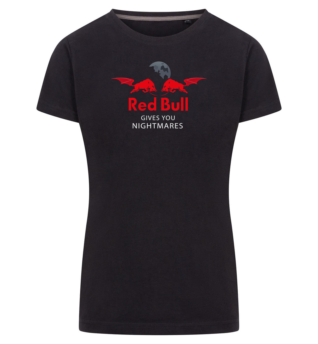 Red Bull Gives You Nightmares T-Shirt Dames – antraciet