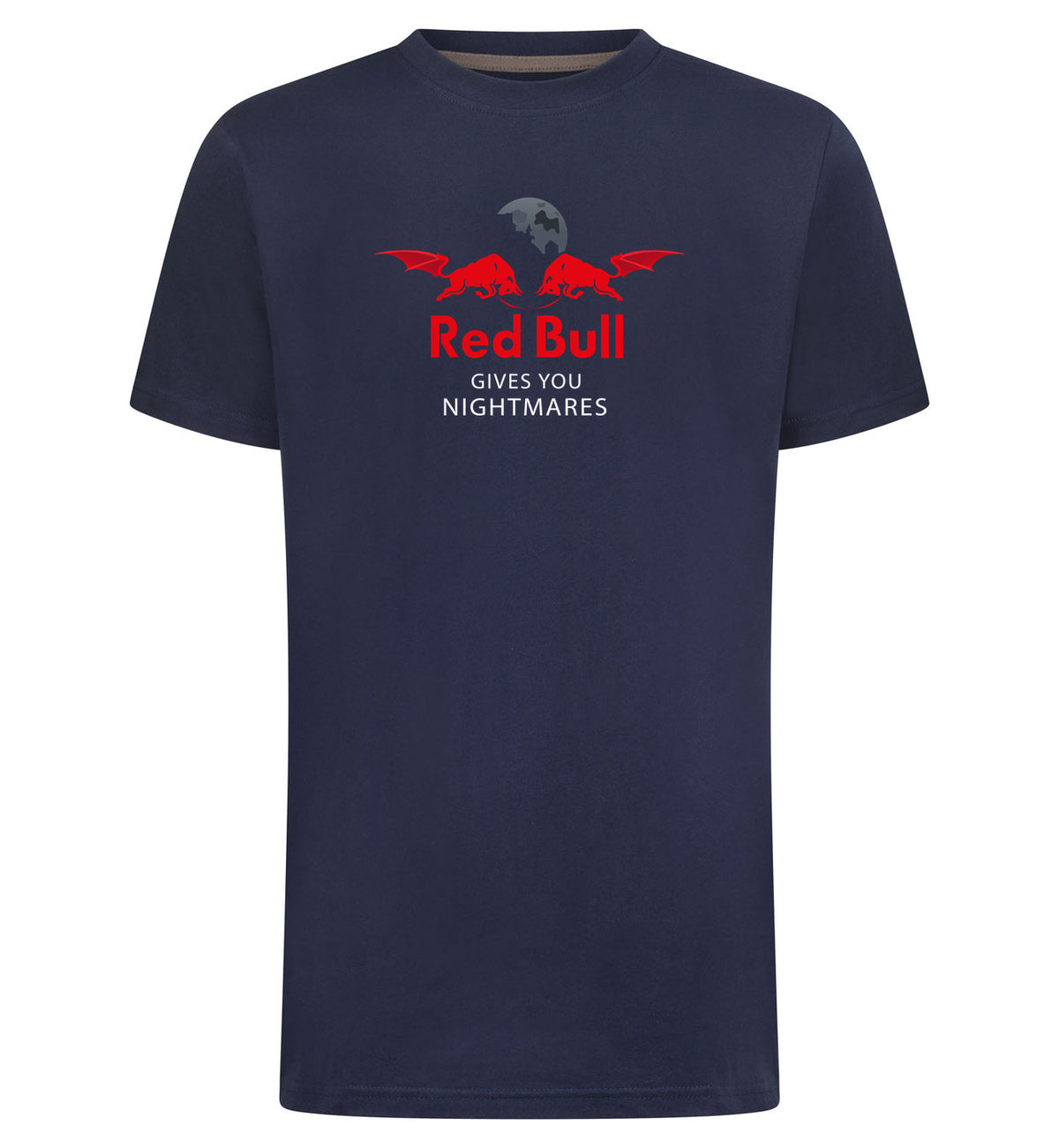 Red Bull Gives You Nightmares T-Shirt – navy