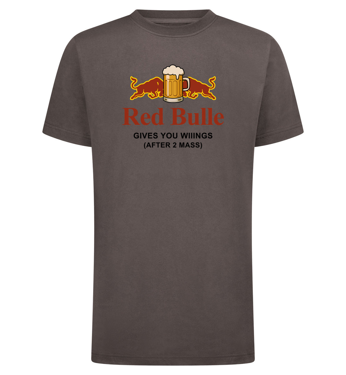 Red Bulle T-Shirt – grijs