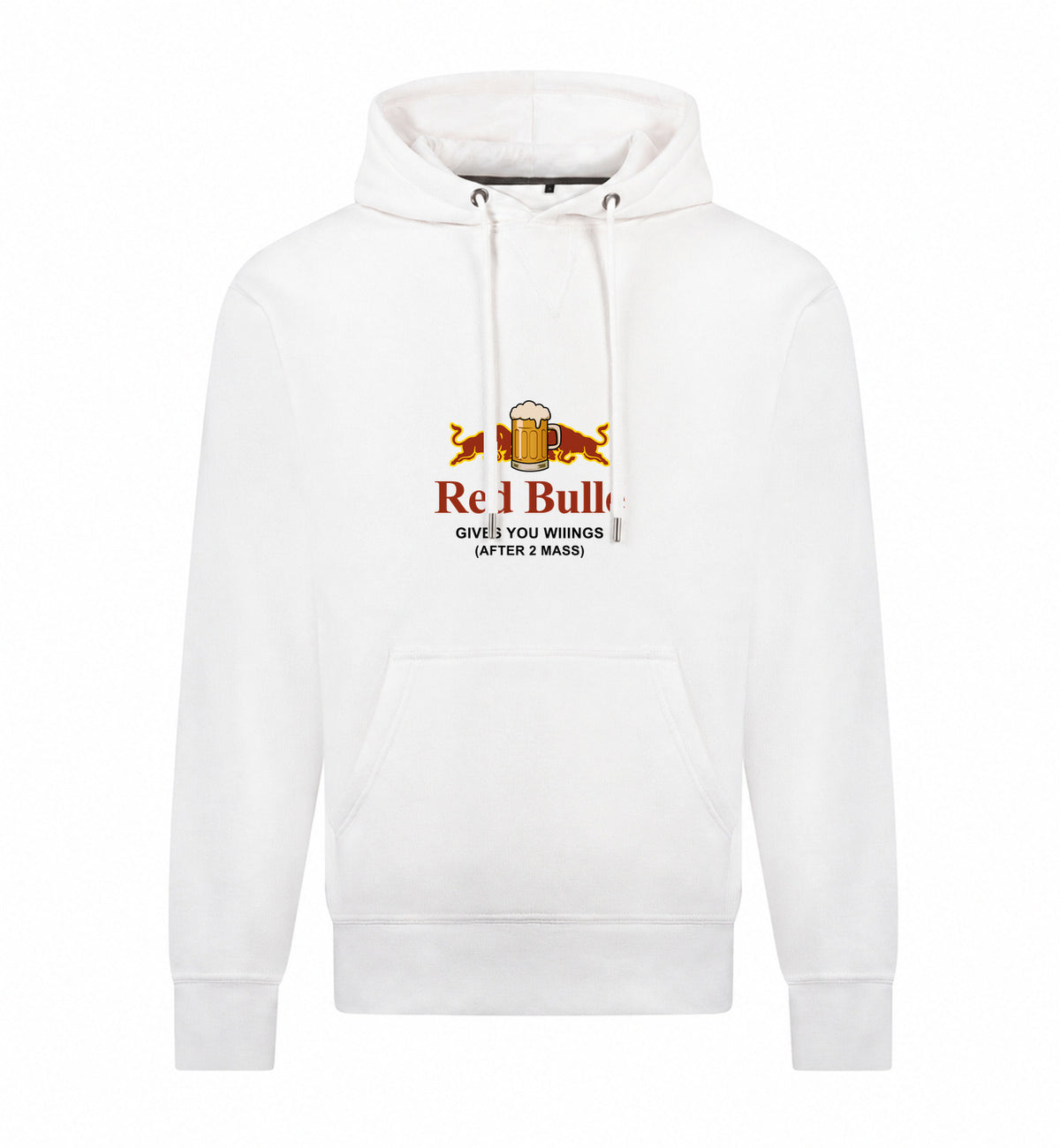 Red Bulle Hoodie – wit
