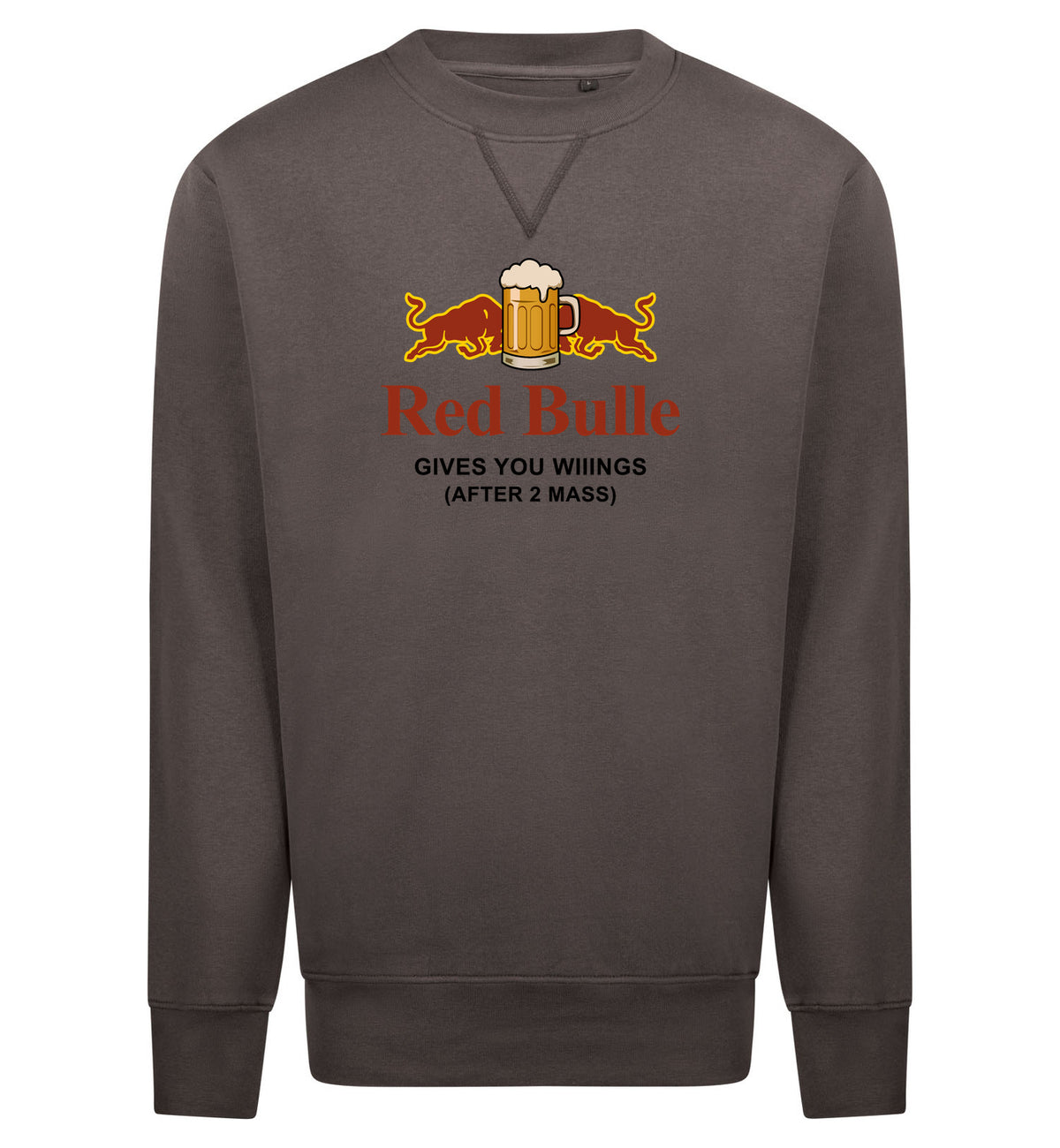 Red Bulle Sweater – grijs