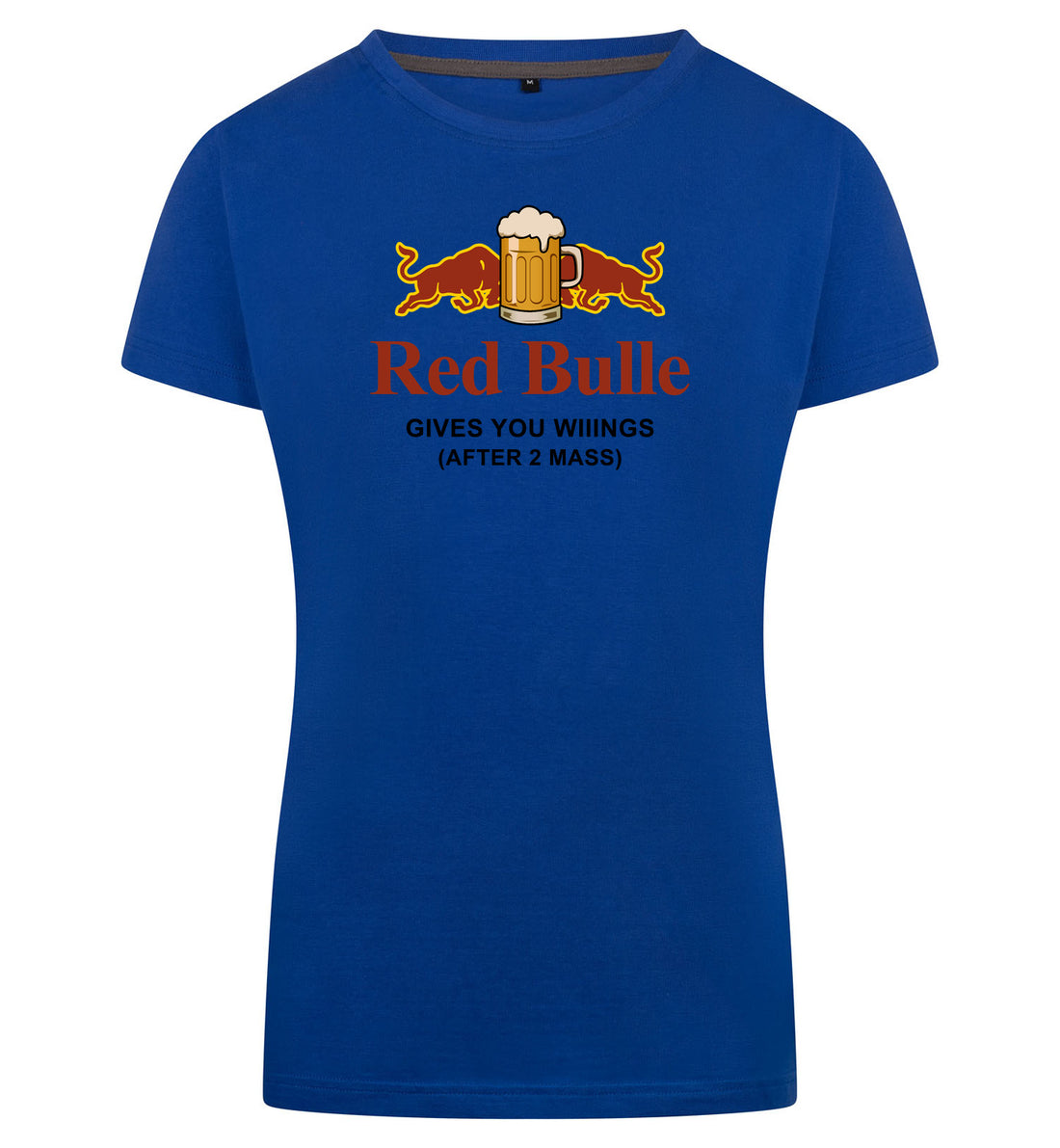 Red Bulle T-Shirt Dames – wit