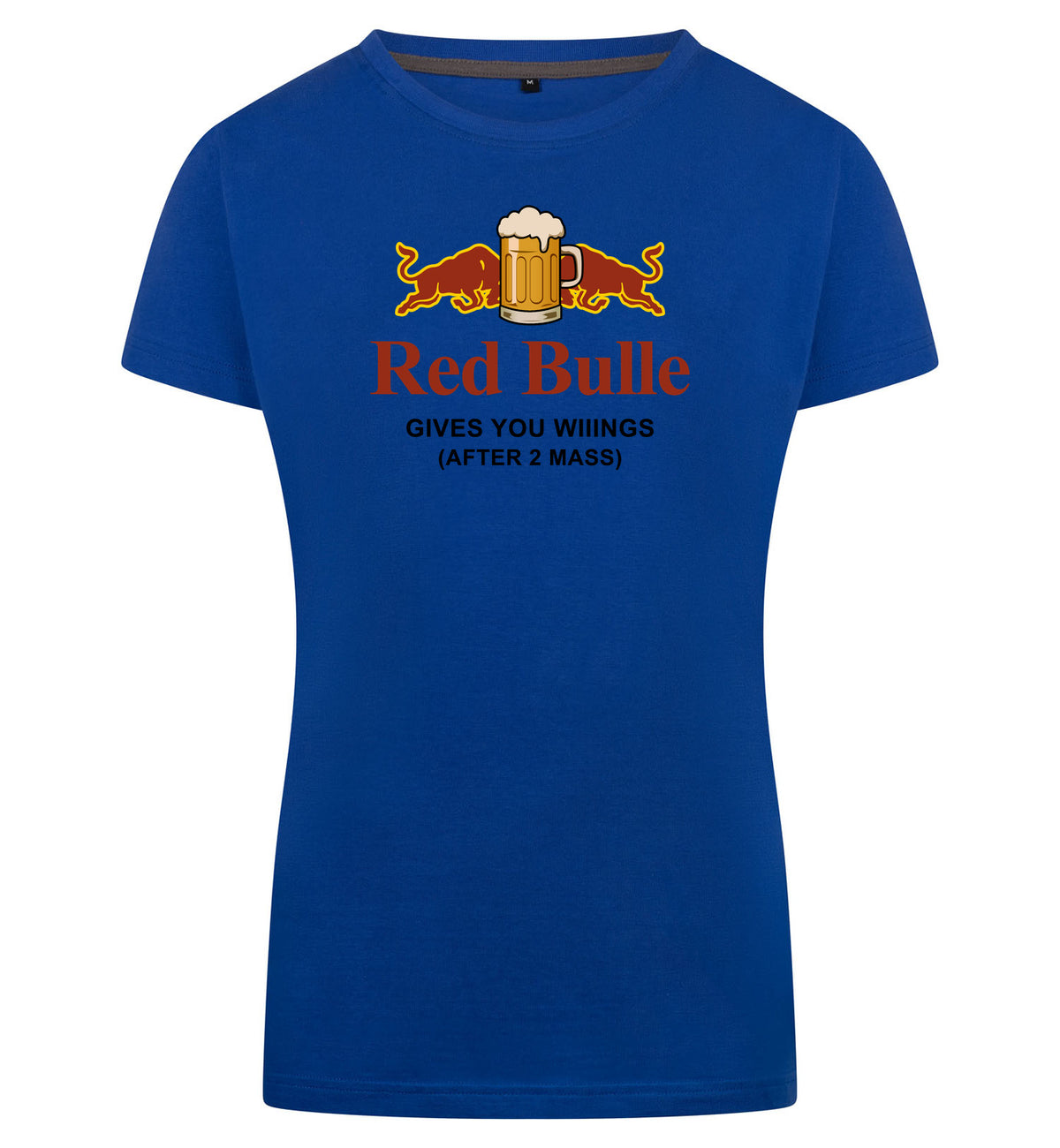 Red Bulle T-Shirt Dames – blauw