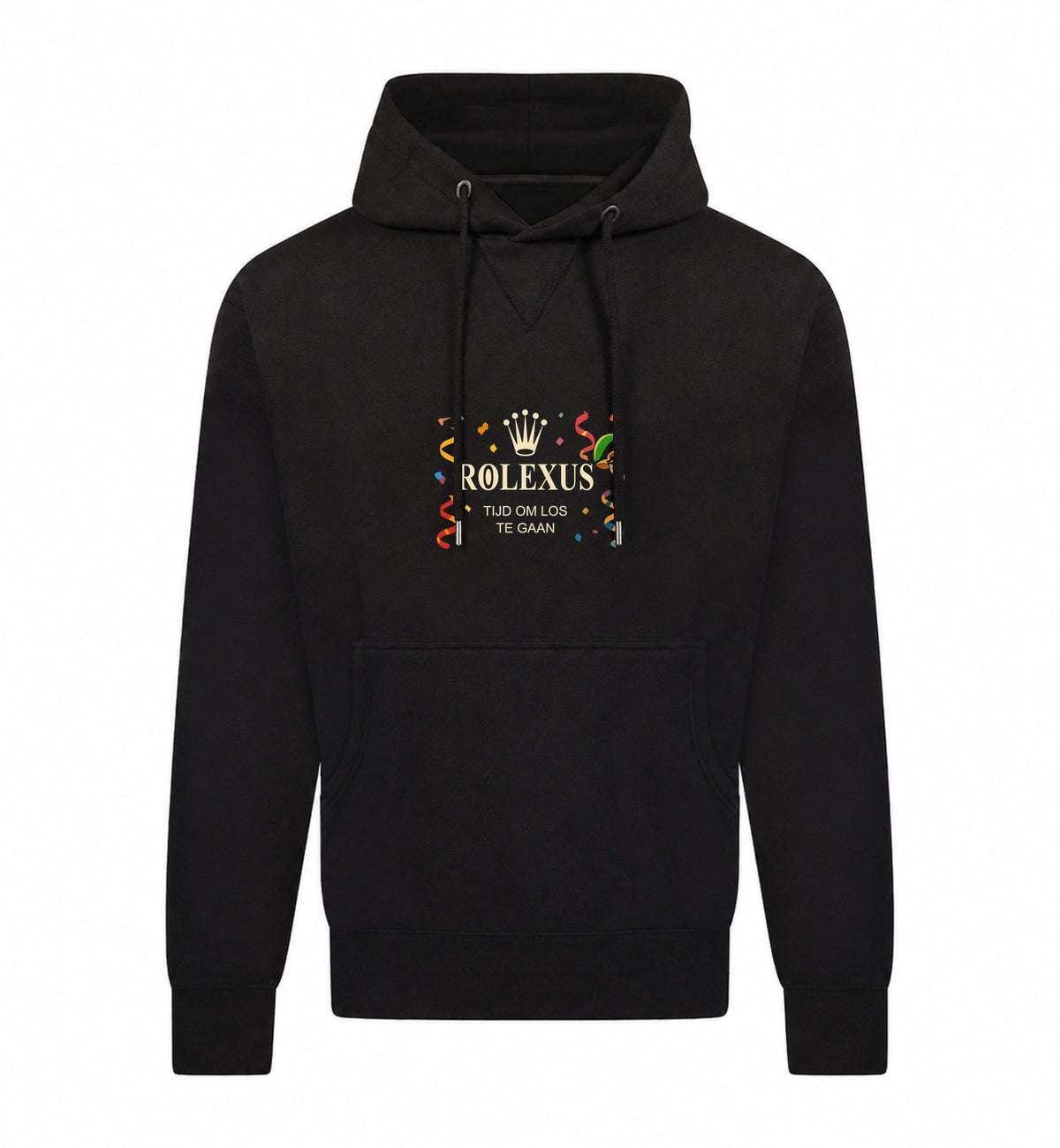 Rolexus Hoodie – zwart