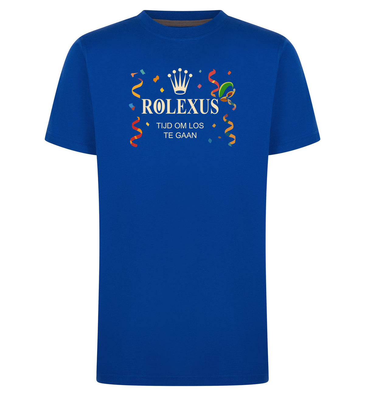 Rolexus T-Shirt – blauw