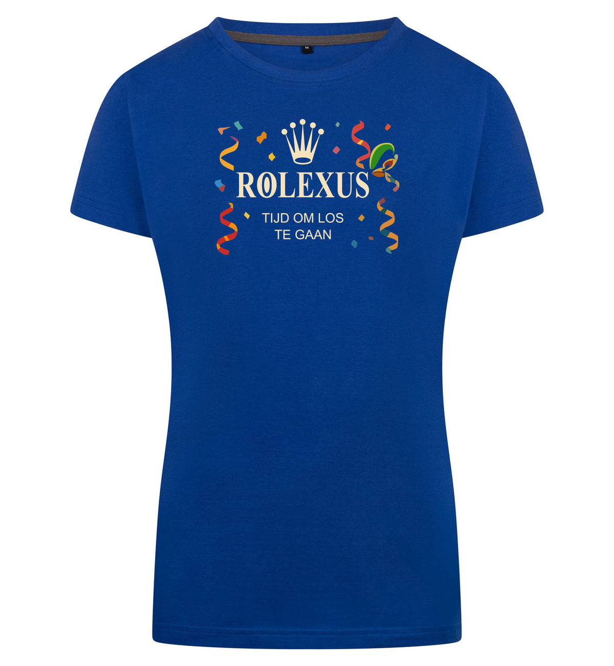 Rolexus T-Shirt Dames – blauw