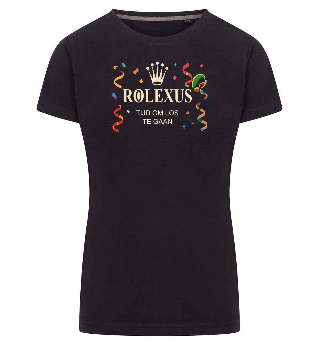 Rolexus T-Shirt Dames – blauw