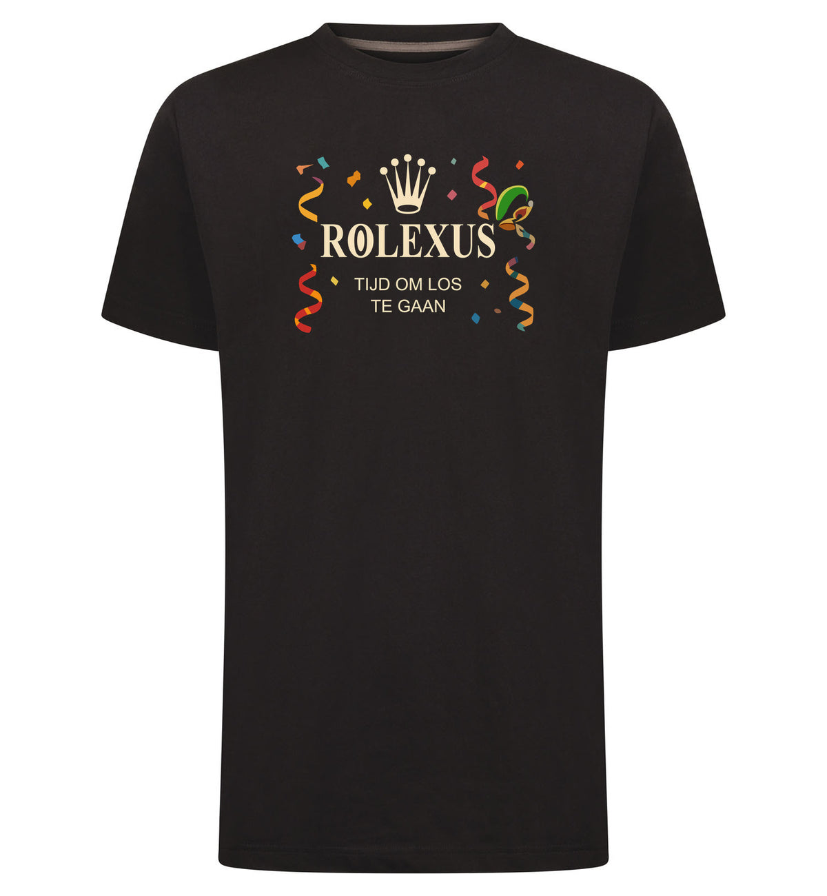 Rolexus T-Shirt – zwart