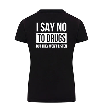 SAY NO TO DRUGS Polo dames
