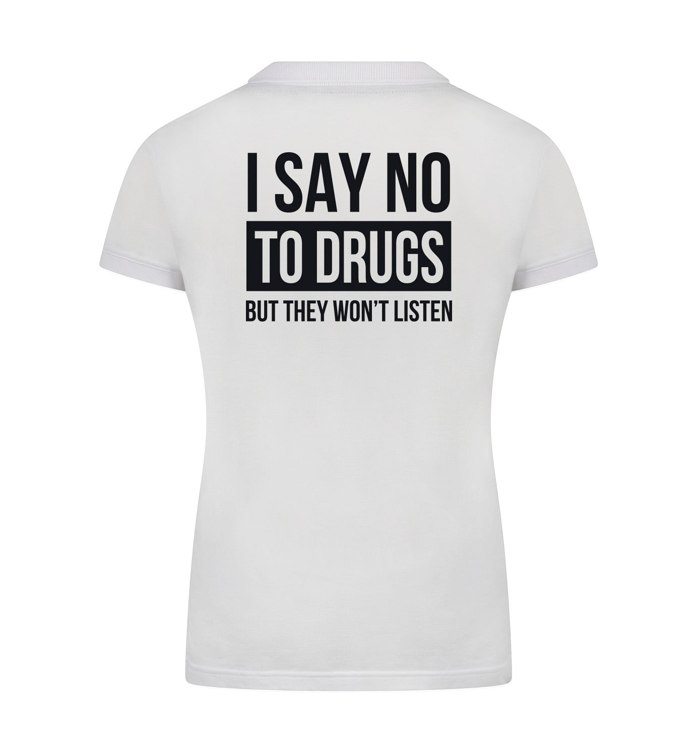 SAY NO TO DRUGS Polo dames