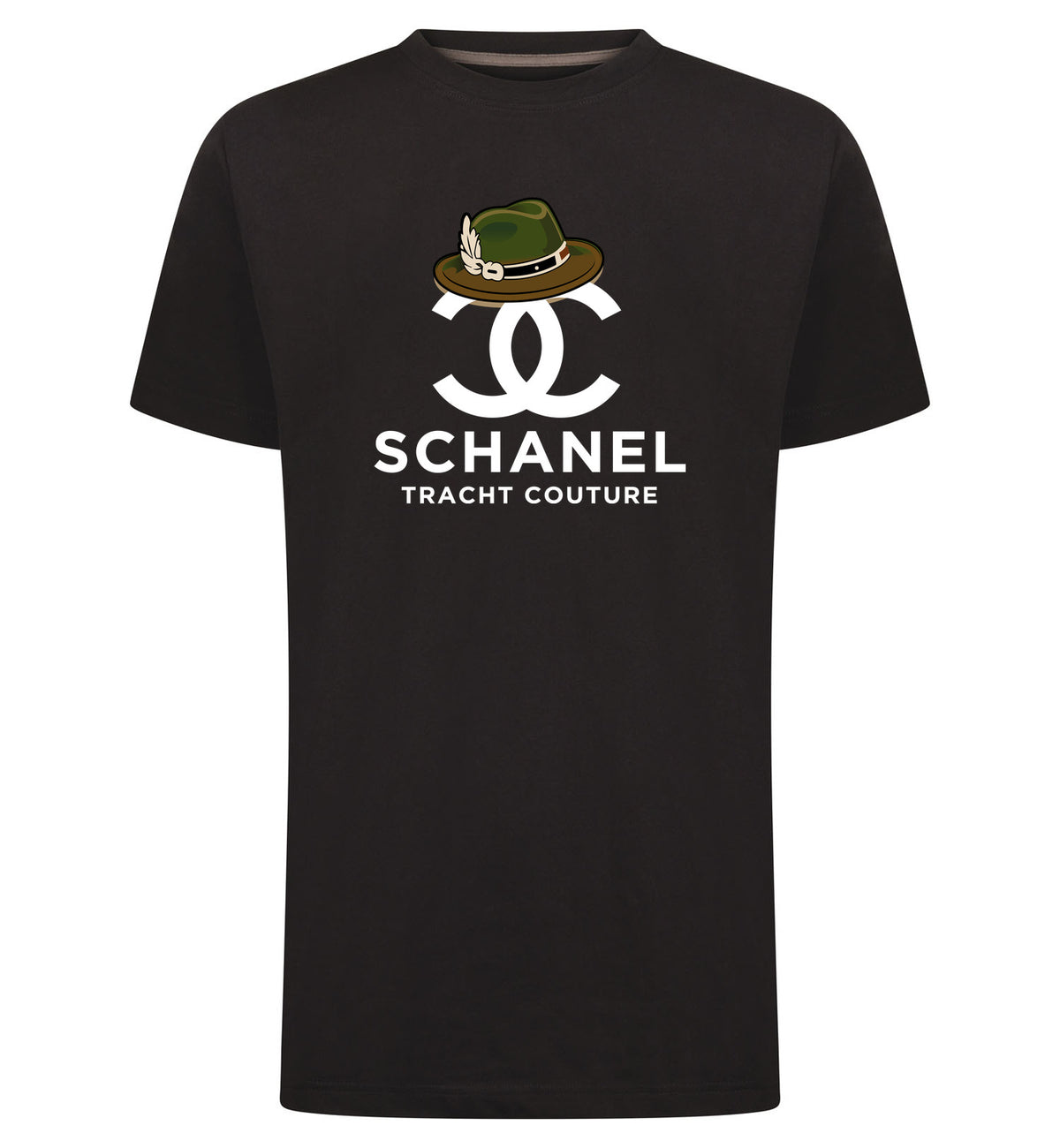 Schanel T-Shirt – zwart