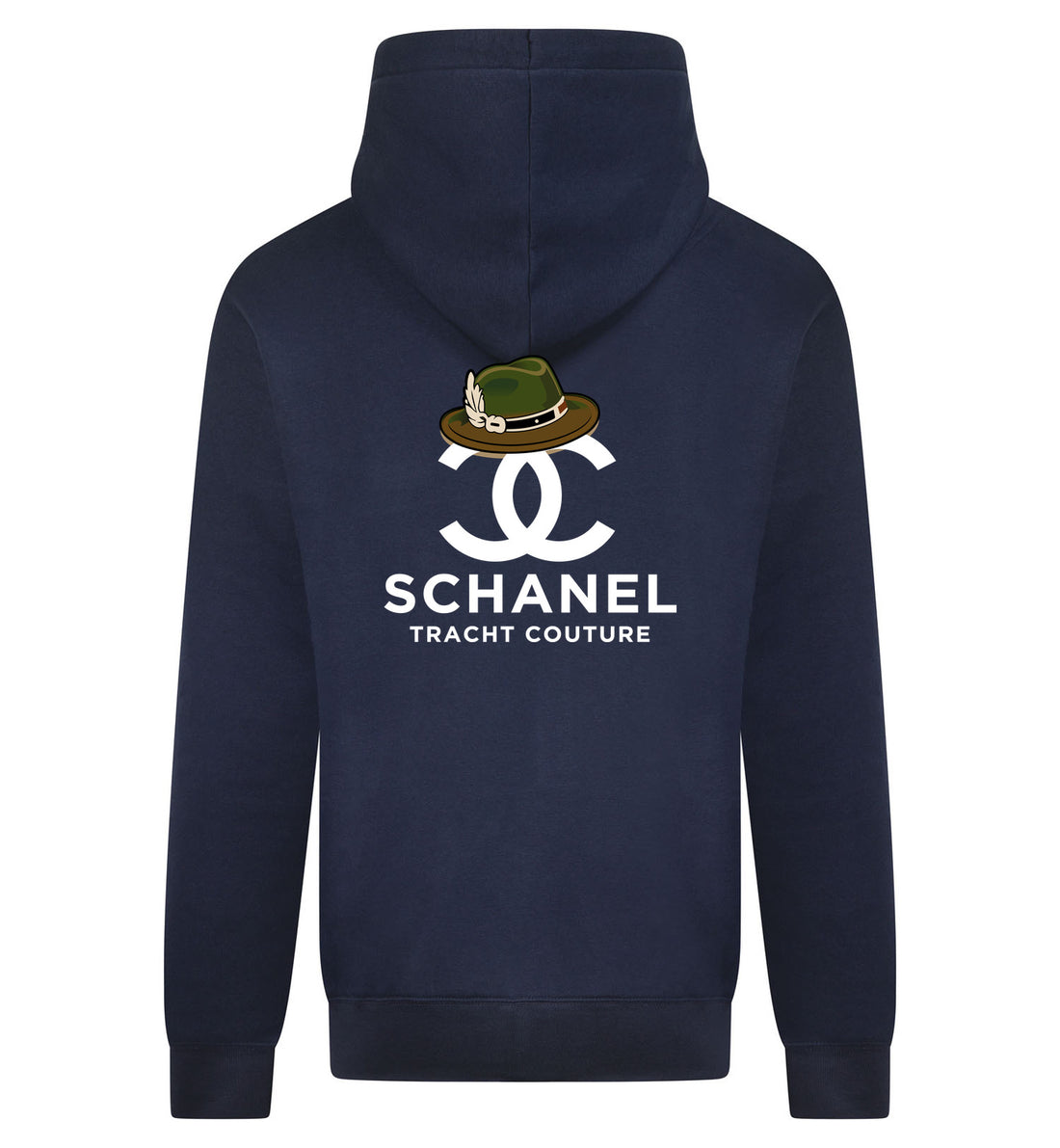 Schanel Hoodie met rits – navy