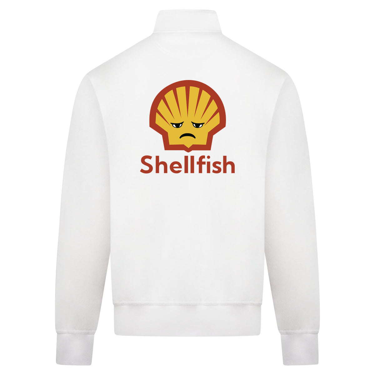 Shellfish Sweatvest – wit – back