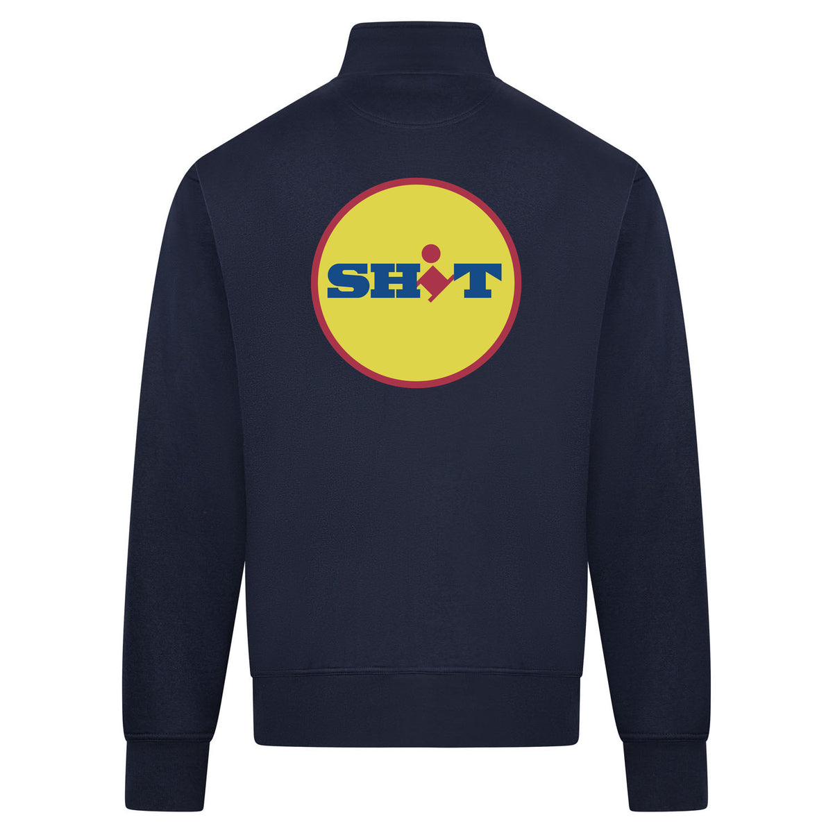 SHIT Sweatvest – navy – back