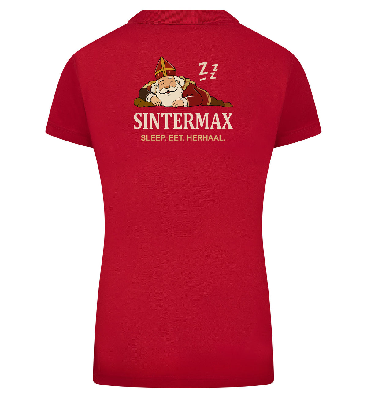 Sintermax Polo dames – rood