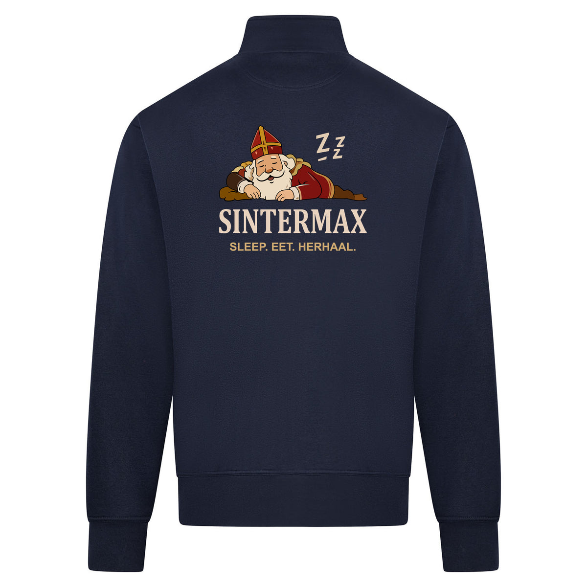 Sintermax Sweatvest – navy – back