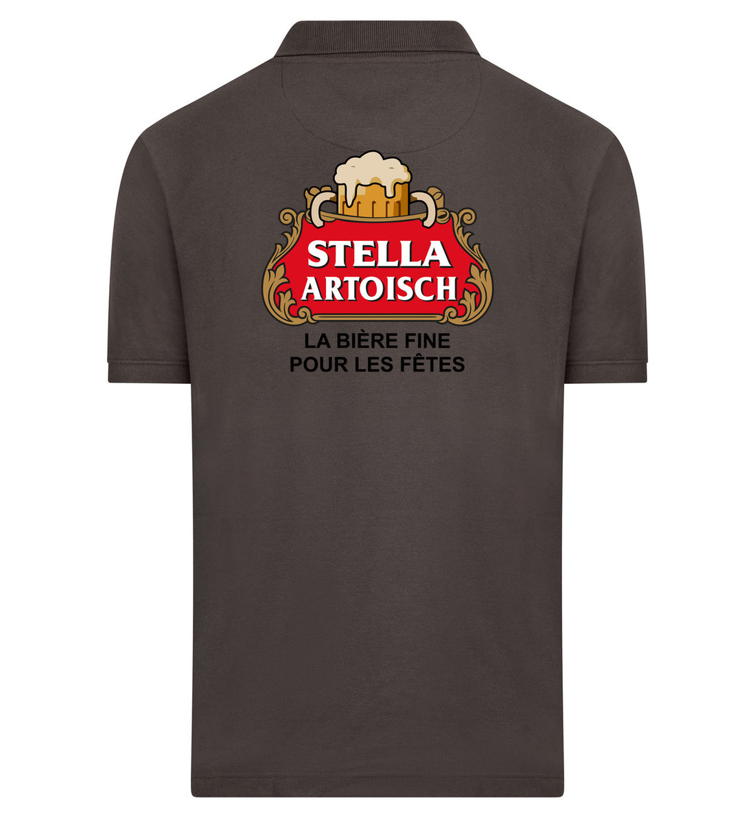 Stella Artoisch Polo – grijs