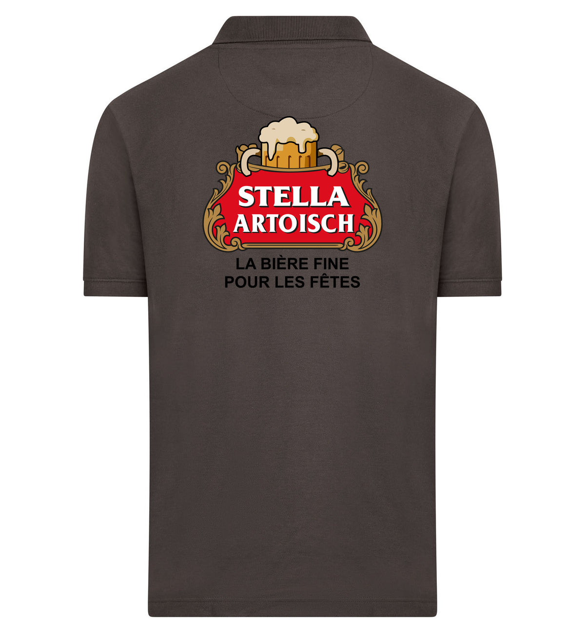 Stella Artoisch Polo – grijs