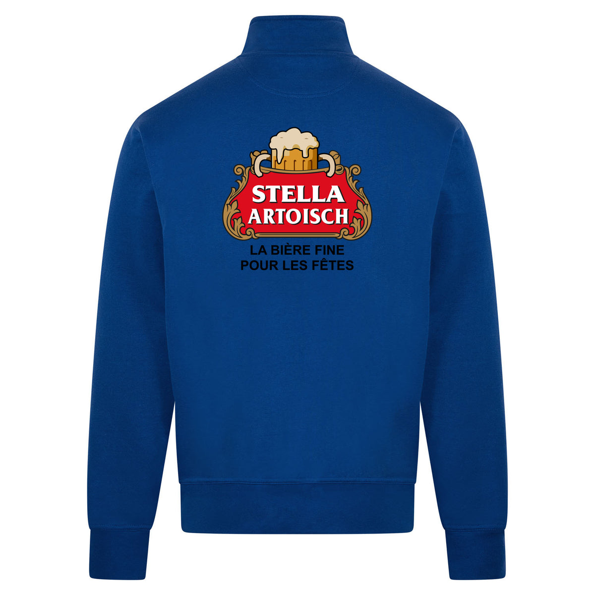 Stella Artoisch Sweatvest – blauw – back