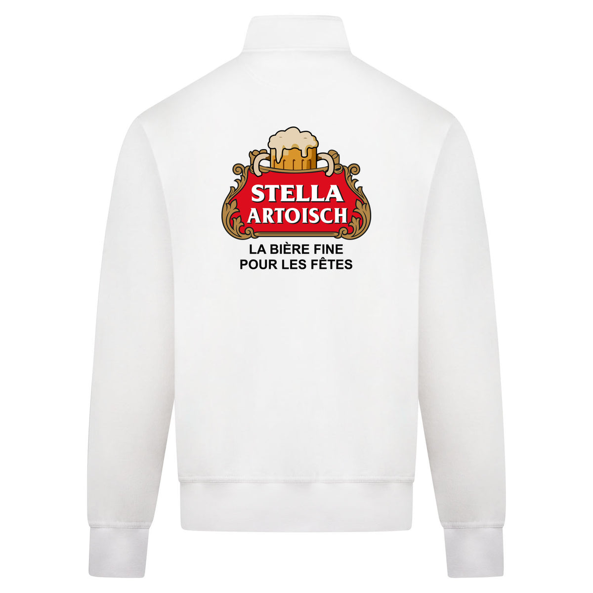 Stella Artoisch Sweatvest – wit – back