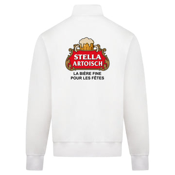 Stella Artoisch Sweatvest – wit – back