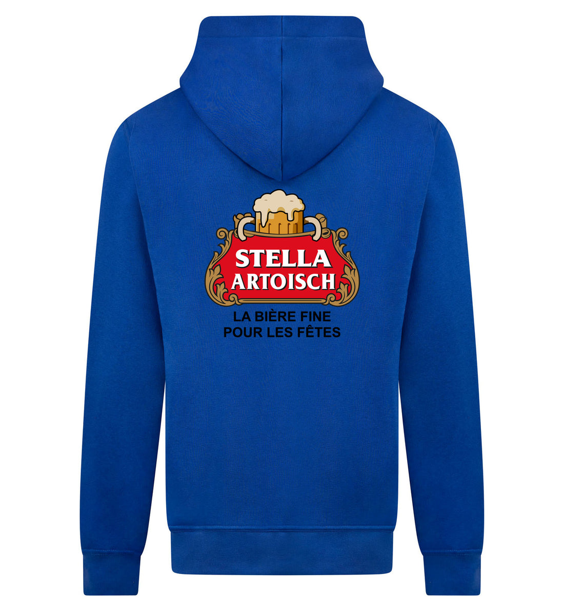 Stella Artoisch Hoodie met rits – rood