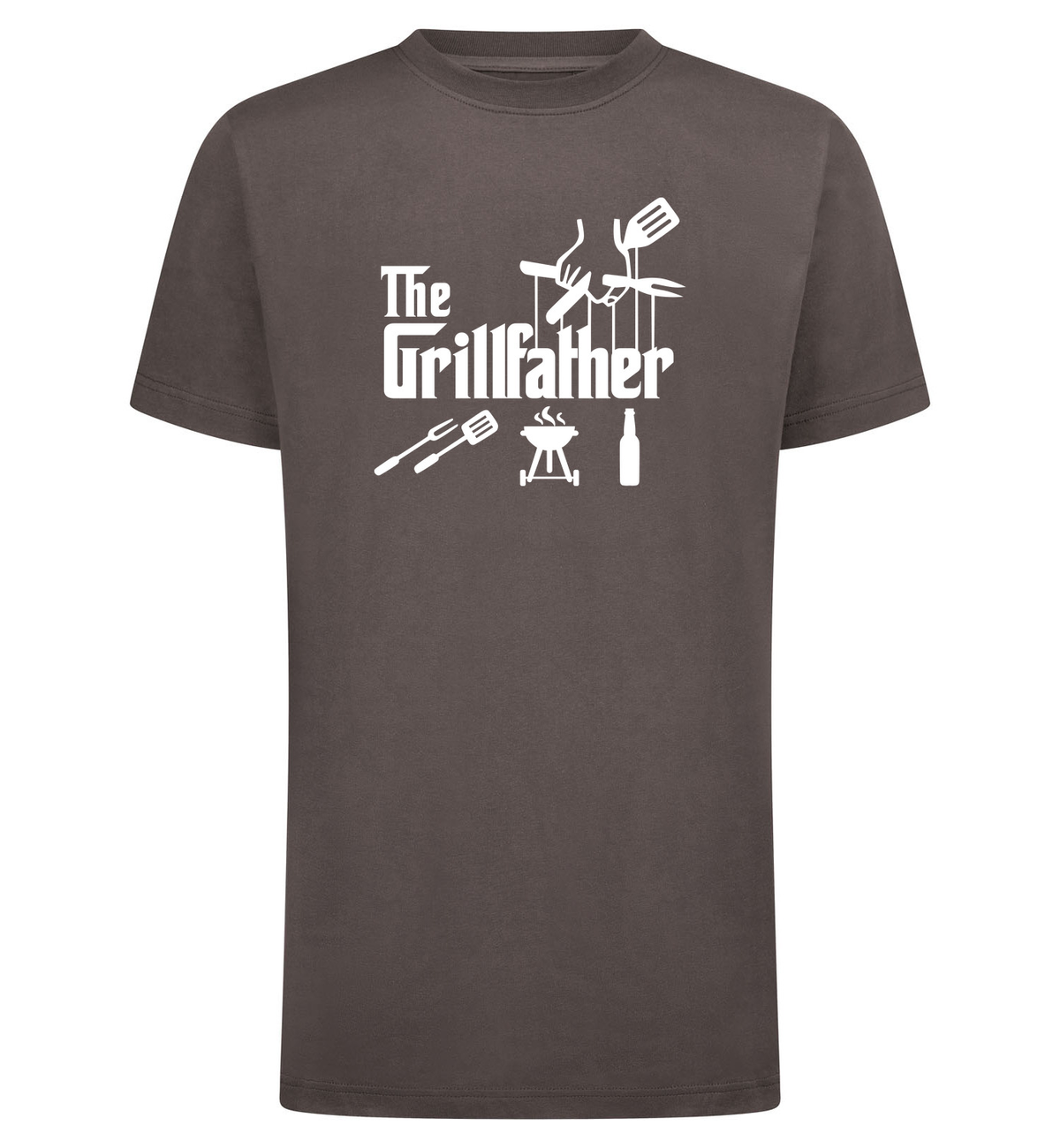 THE GRILLFATHER T-Shirt – grijs