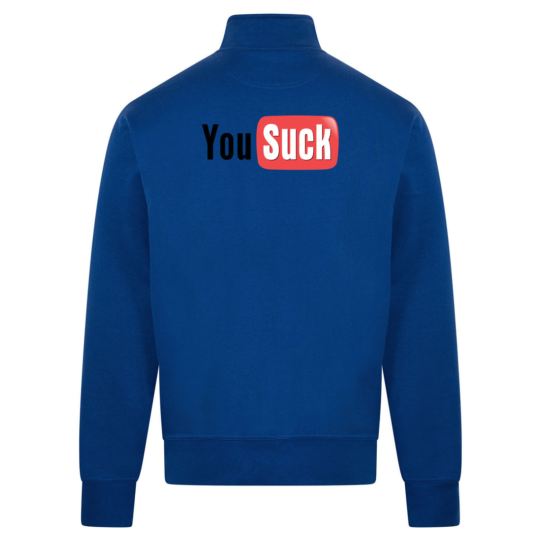 You suck Sweatvest – wit – back