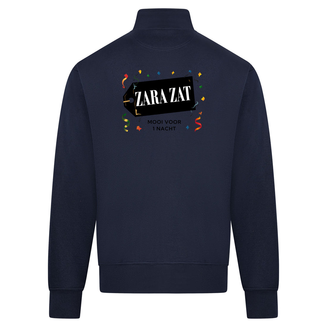 Zarazat Sweatvest – antraciet – back